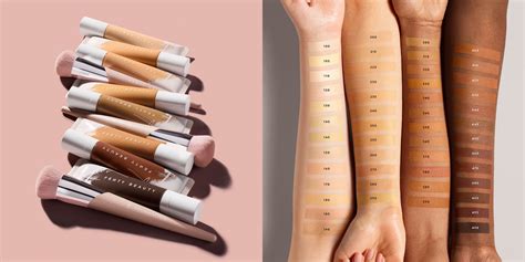 fenty beauty foundation shades sample.